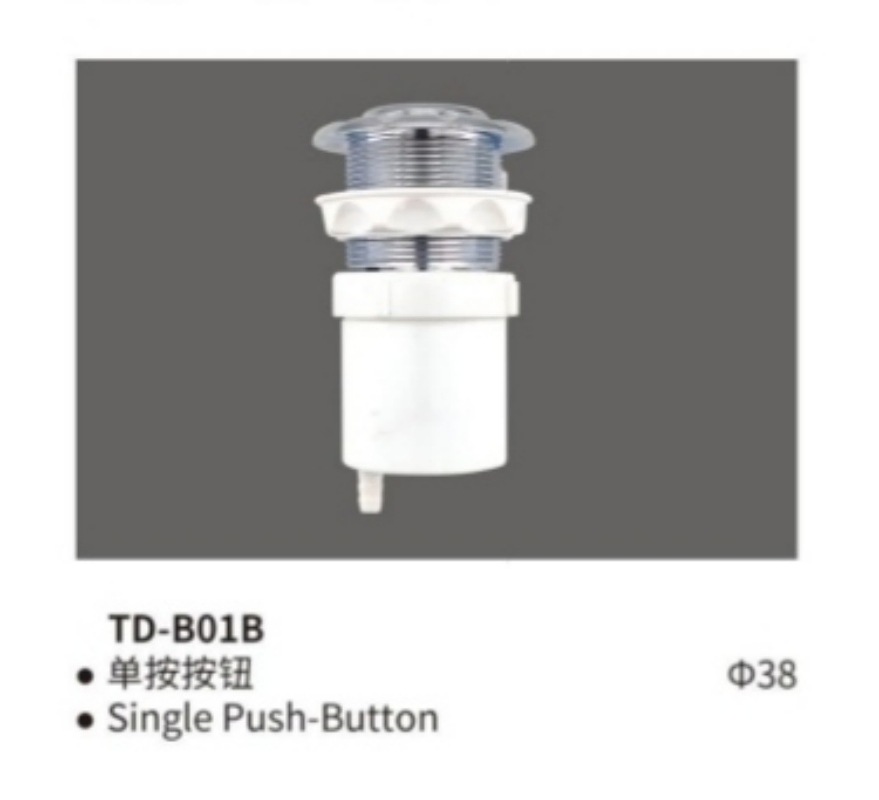 Versatile Cistern Single/Double Push-Button - Fits Round & Square Toilet Cisterns