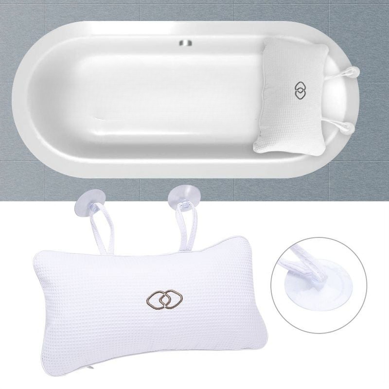 Factory Direct Sale Soft Breathable Bathroom Cushion Slip-Proof Quick-Drying Inflatable Bath Pillow