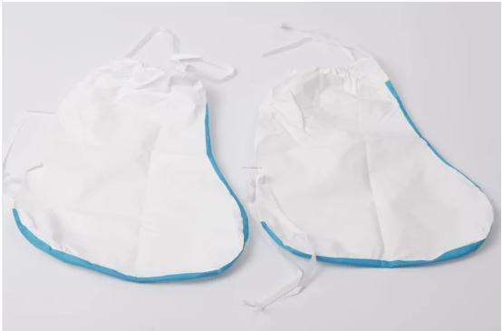 Wholesale Medical Disposable Protective Isolation Shoe Cover with Lacing