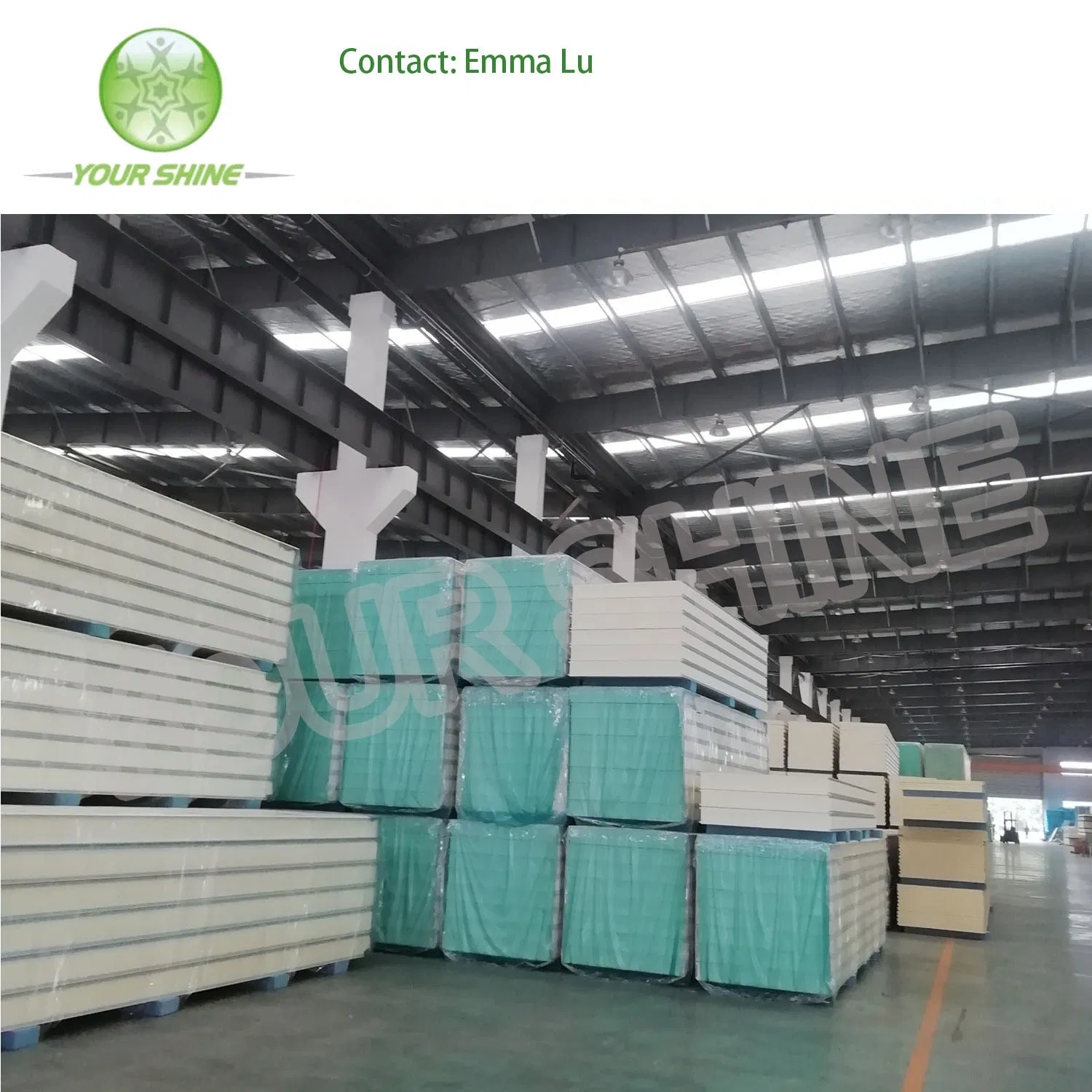 2019 Newest Beauty PIR Sandwich Panel Wall / Roof Sandwich Panel/Polyurethane Cold Storage Board