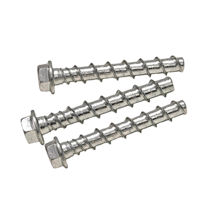 Electro-Galvanized Concrete Fixing Screws Self-Drilling Anchoring Bolt