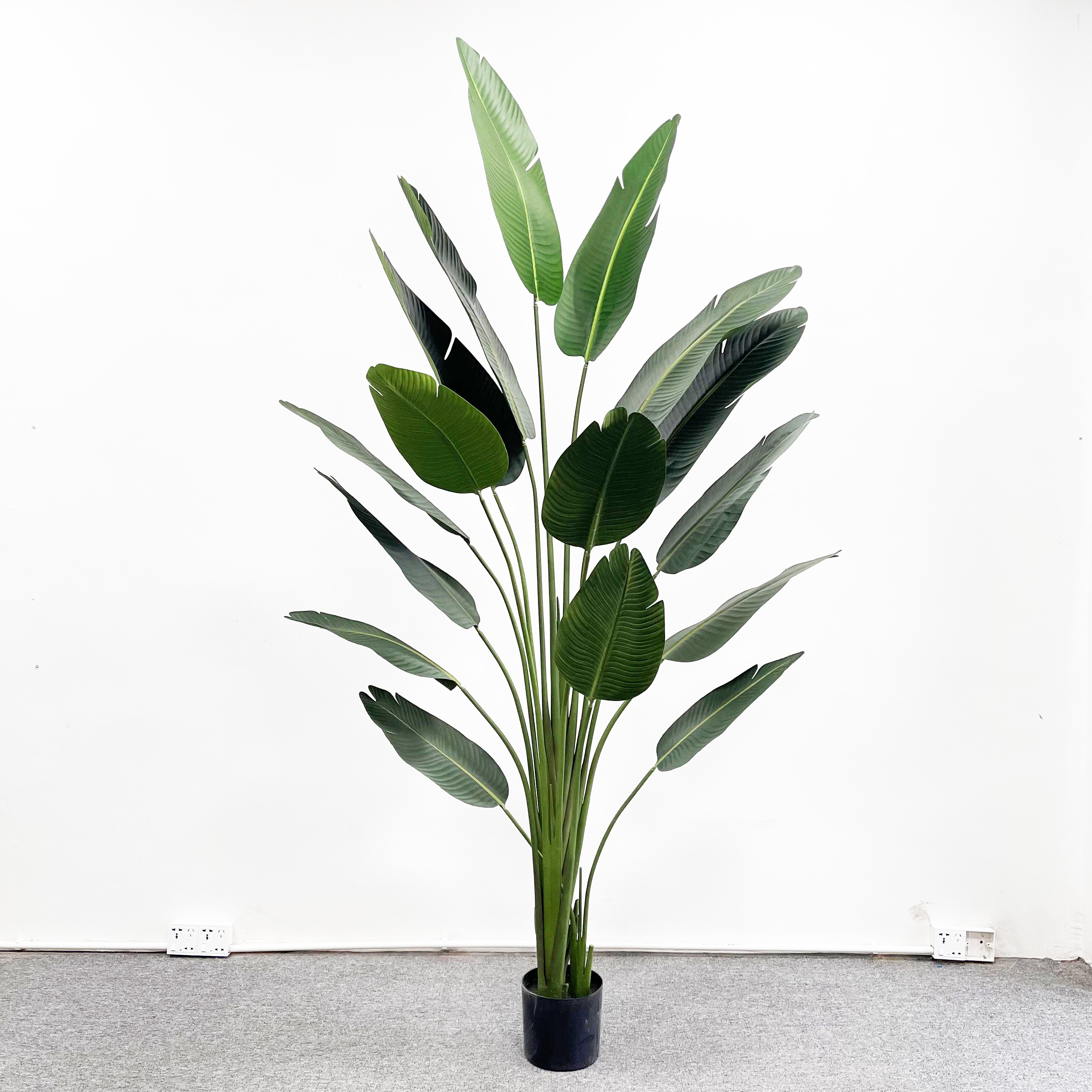 Растение искусственное Канна в горшке бонсай