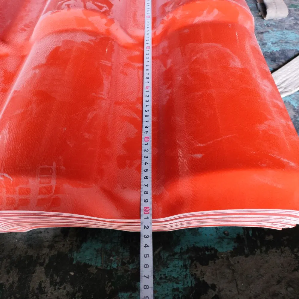 Waterproof ASA PVC Roof Tile Plastic Roofing Sheet for Villa