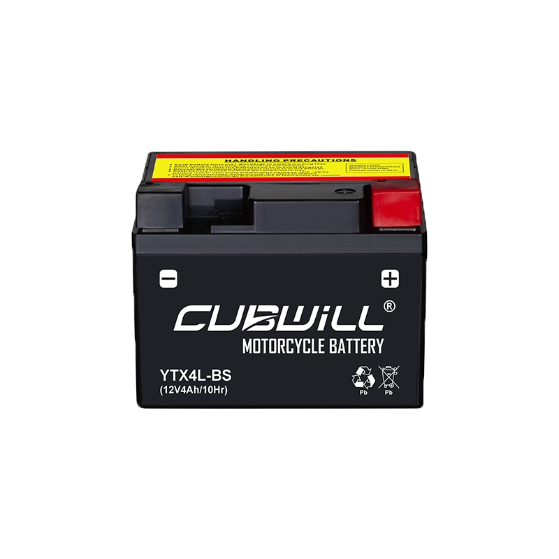 Аккумулятор AGM 12V YTX4L-BS для мотоцикла с кислотным пакетом