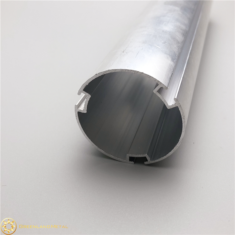 Aluminum Roller Tube Mill Finished / Silver Anodized Gl1045