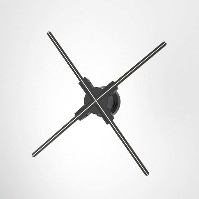 3D Holographic Naked Eyes 3D Fan with WiFi APP Control