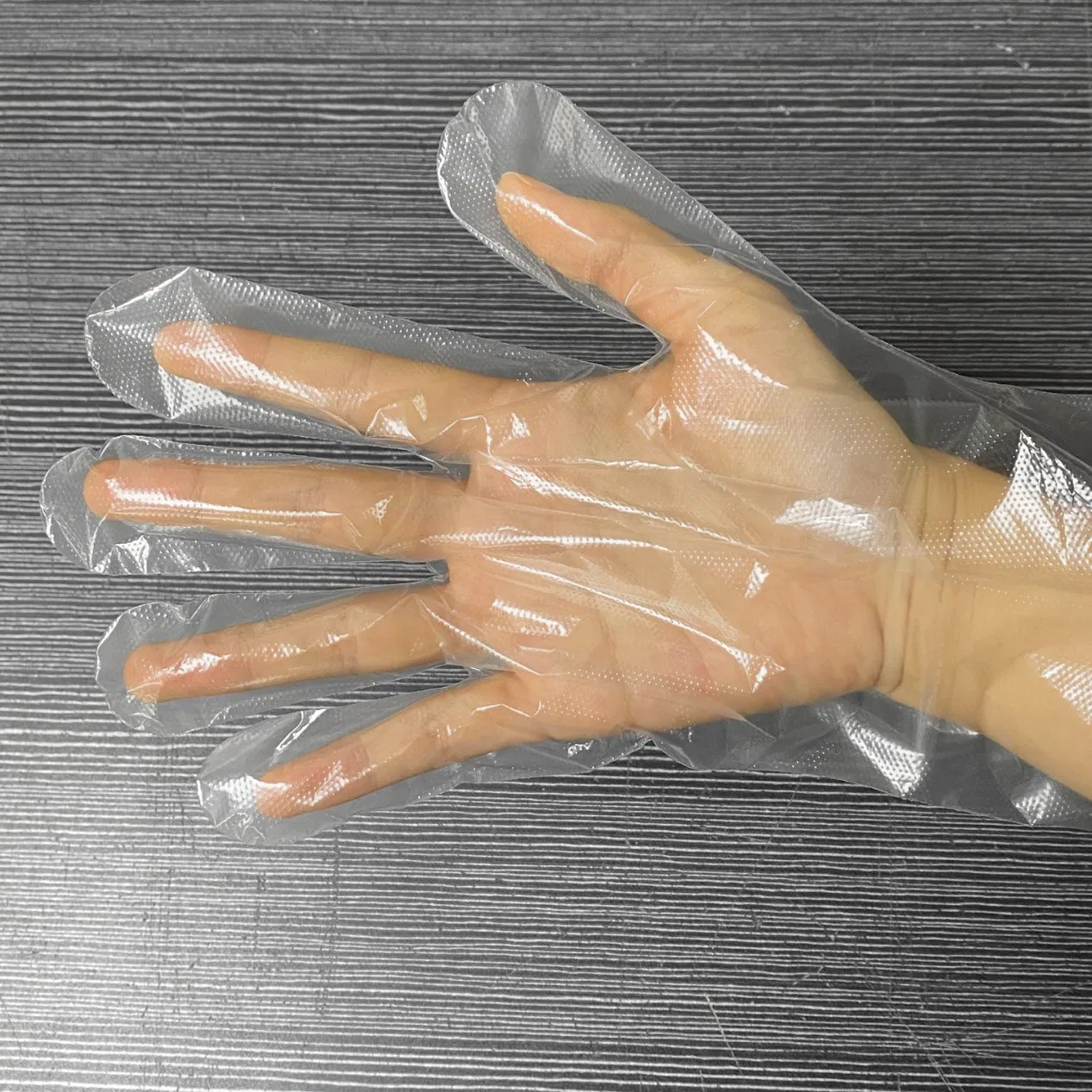 High Clarity LDPE Plastic Gloves for Packaging and Assembly Line Operations