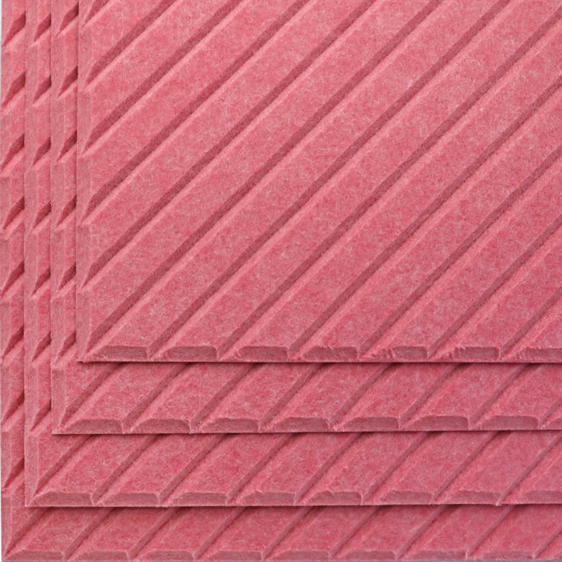 Decorative Flame Retardant Soundproof Hexagon Acoustic Wall Panel Pet Felt 100% Polyester Acoustic Panel