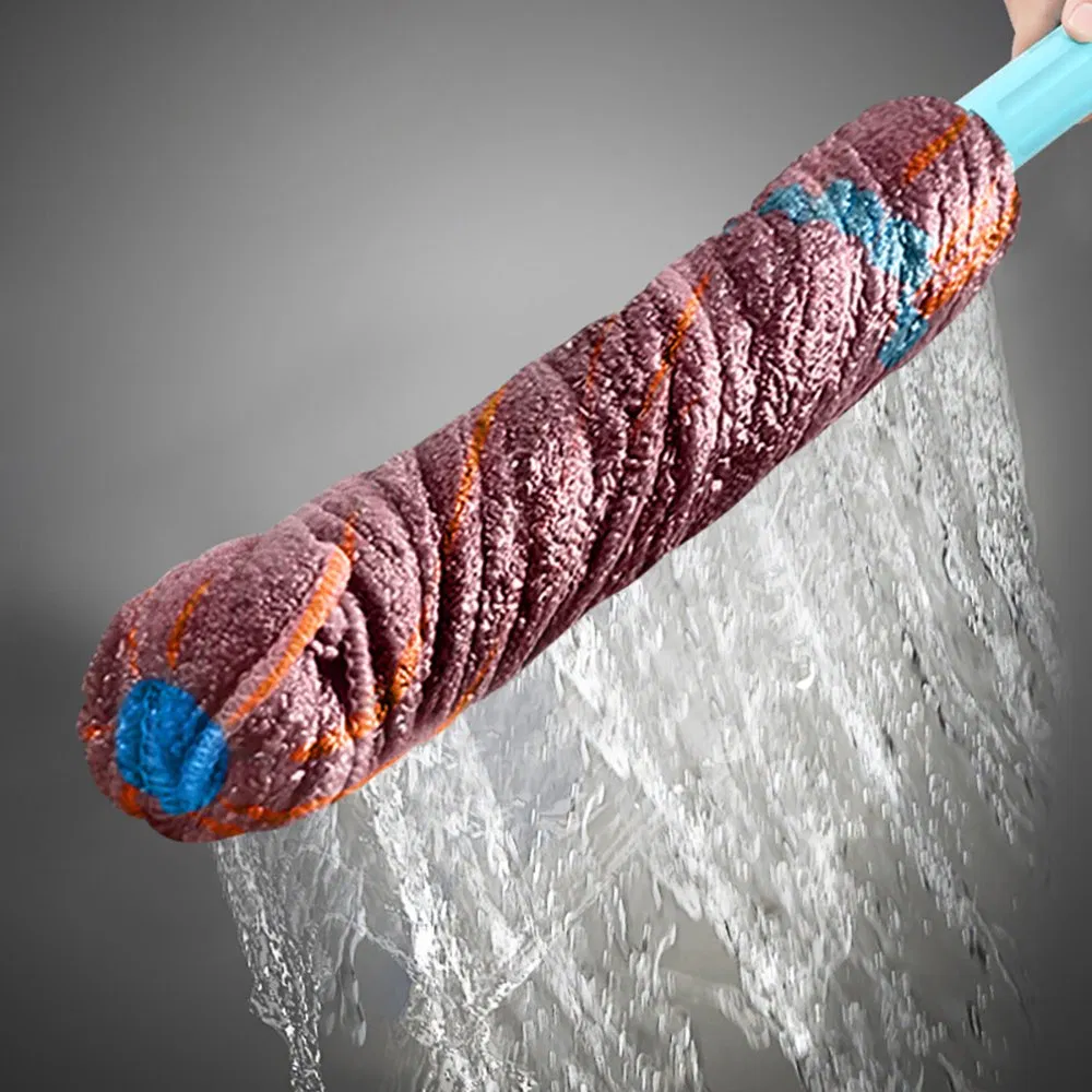 Retractable Twist Cloth Mop Wet and Dry Use House Cleaning Mop Esg29165