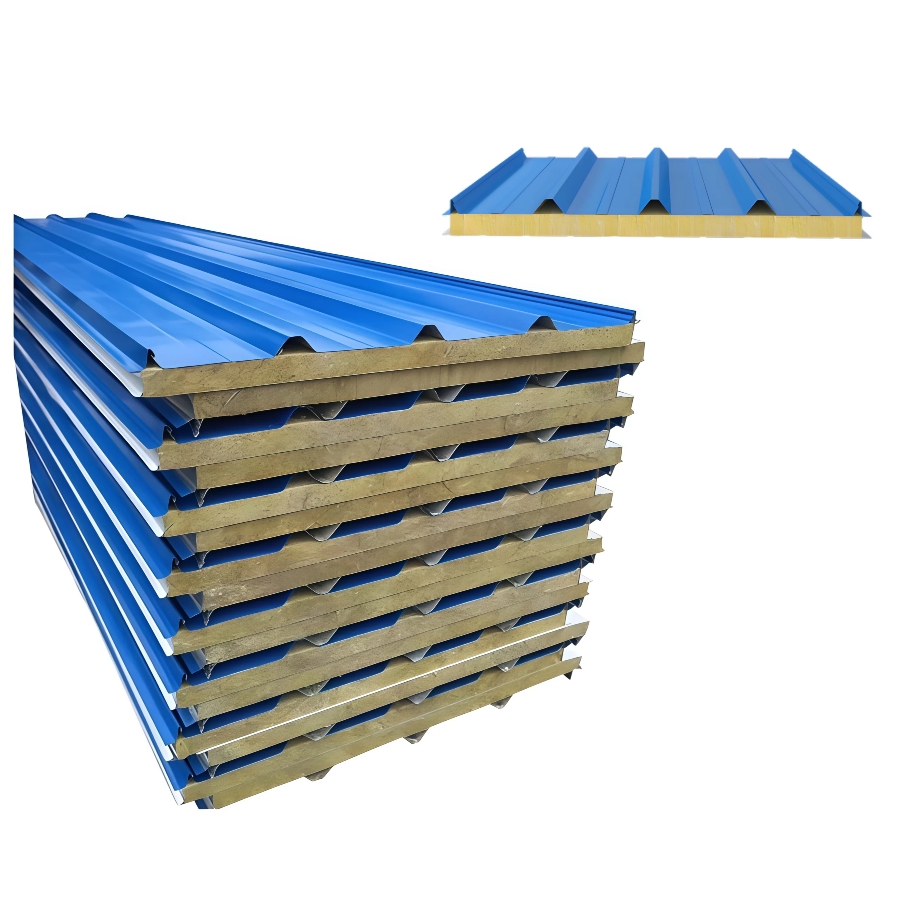 Roof Sandwich Panel with Galvanized Steel for Villa Roofs