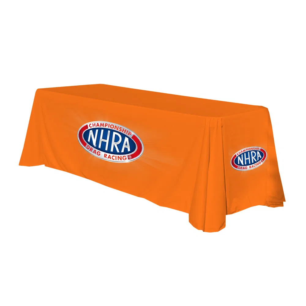 Premium Logo Table Covers for Trade Shows and Gatherings