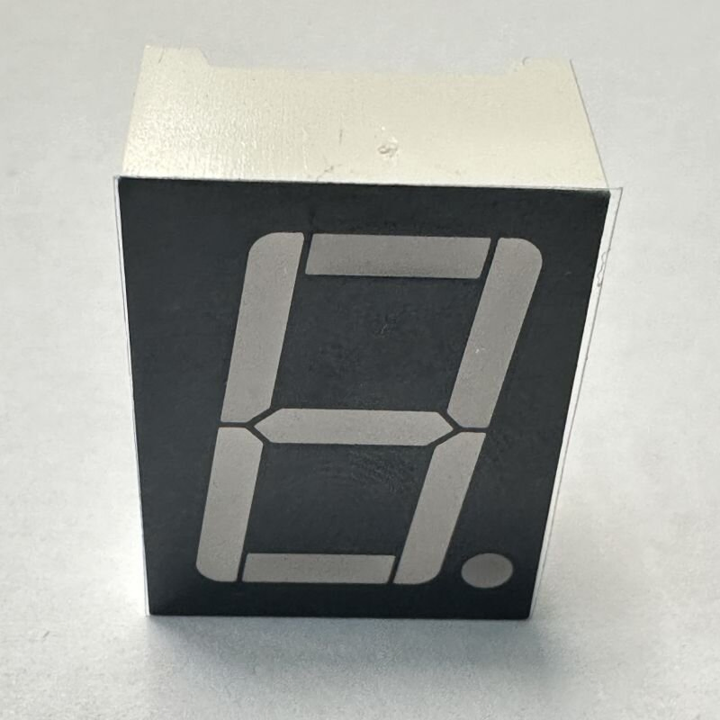 Bright Yellow Green 0.56-Inch 7 Segment LED Display for Instruments