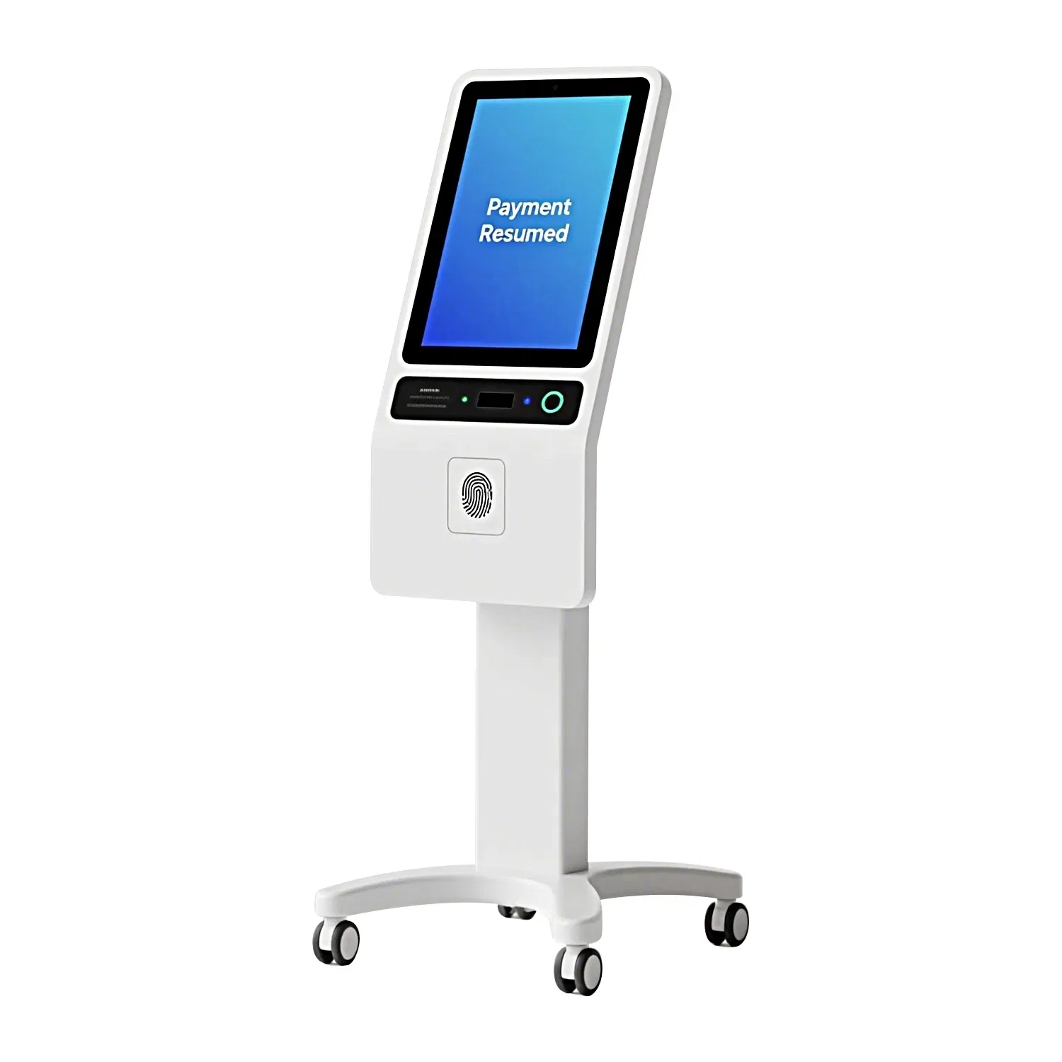 Custom 21.5" Self Service Interactive Touch Screen Cashless System POS Payment Kiosk for Food and Restaurants