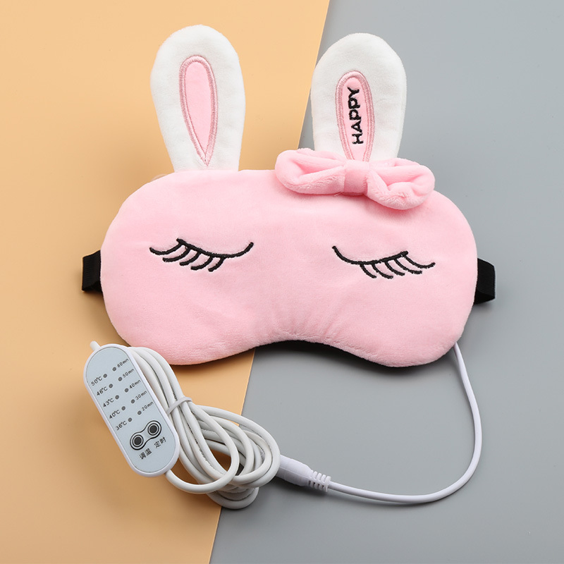 New Design Wholesale Hot Compress Ice Pack USB Charging Steam Eye Mask