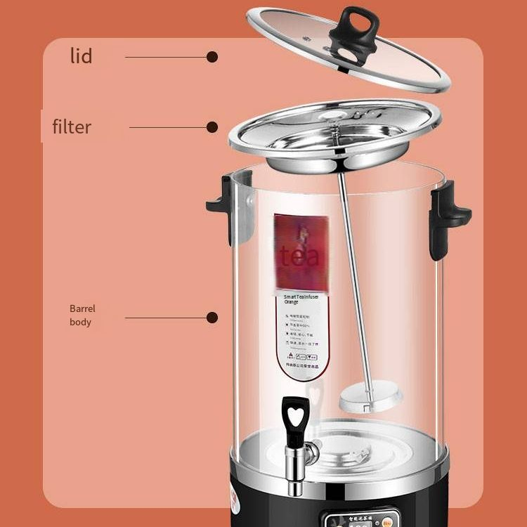 Automatic Tea Brewing Machine Commercial Glass Catering Coffee Tea Boiler