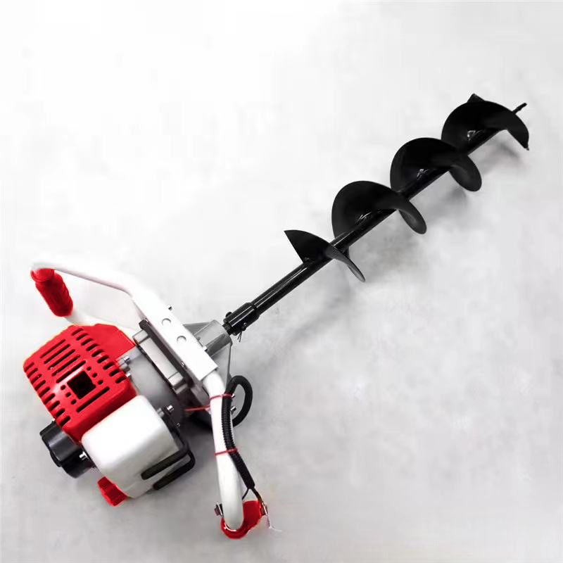 62cc Gasoline Post Hole Digger Soil Digging Machine Earth Auger with Ground Drill (GD600B)