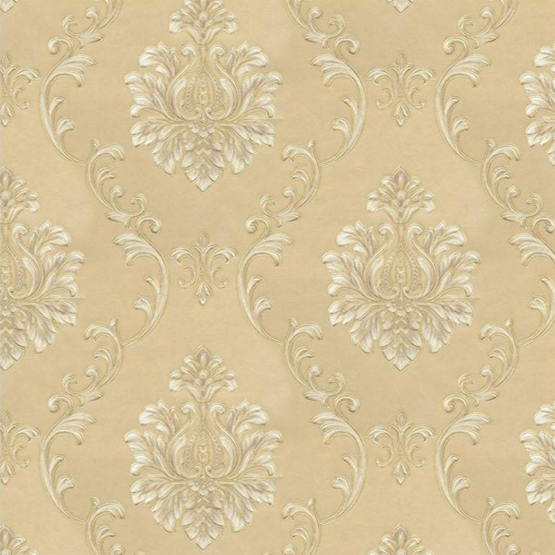 European Self-Adhesive Wallpaper Nonwoven Thickened 3D Relief Wallpaper Bedroom Living Room TV Background Wall Sticker