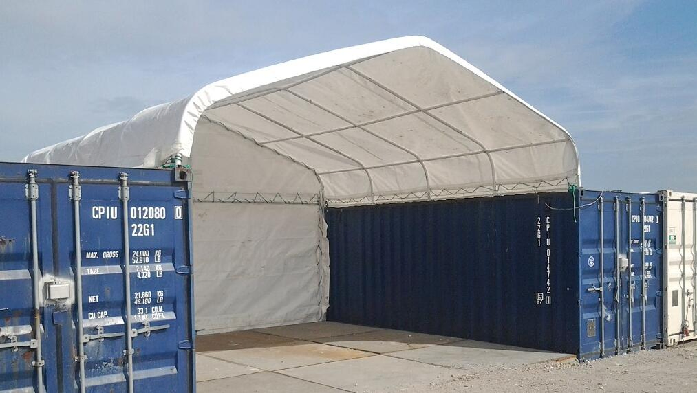 Portable PVC Hall Outdoor Tent Container Top Shelter