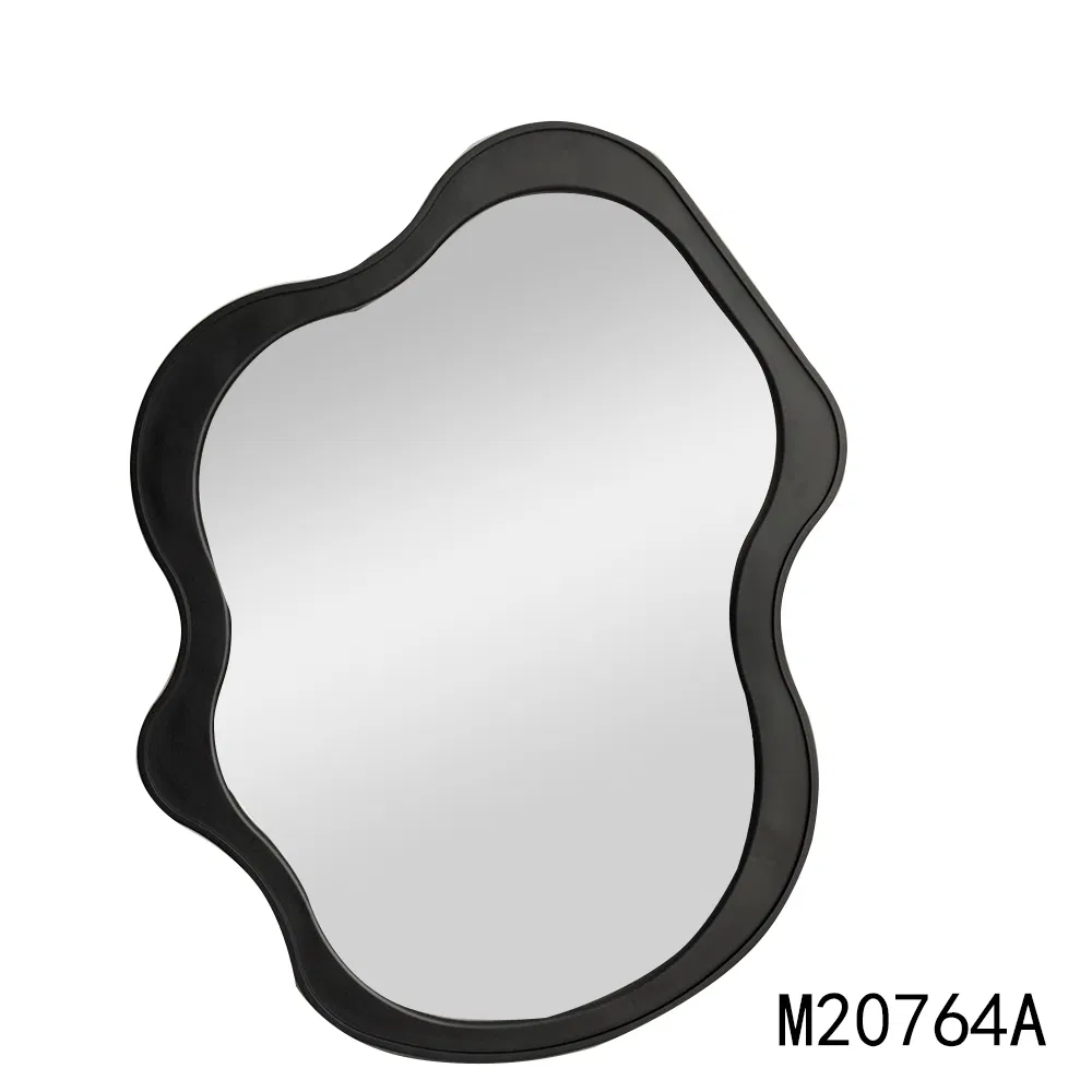 Plastic Irregular Cloud Shaped Hotel Desk Top Decoration Make up Dressing Mirror