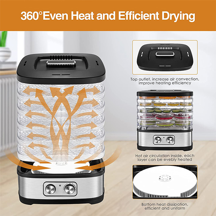 Home Electric Machine Fruit Food Dehydrator