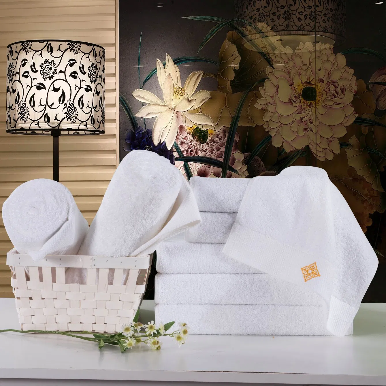 100% Cotton High Quality Customised Wholesale Bath Towels Hotel Towel Sets Bath Face Hand Towels