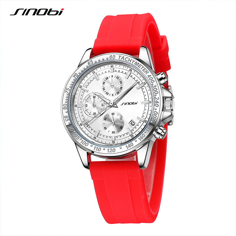 Hot Brand Sinobo S9885g Neutral Waterproof Calendar Men's Multi Functional Quartz Watch