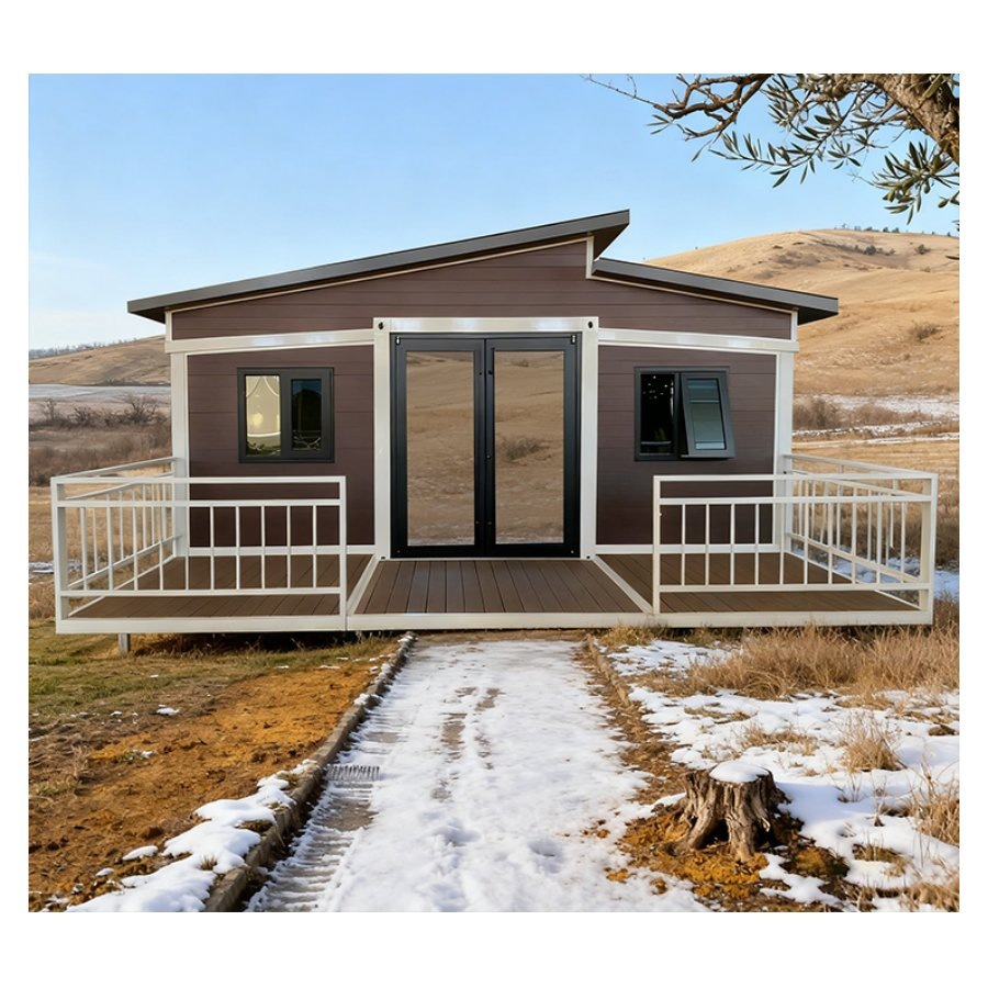 Durable Prefabricated Home 20FT 40FT Prefab Homes Expandable Container House for Family Living