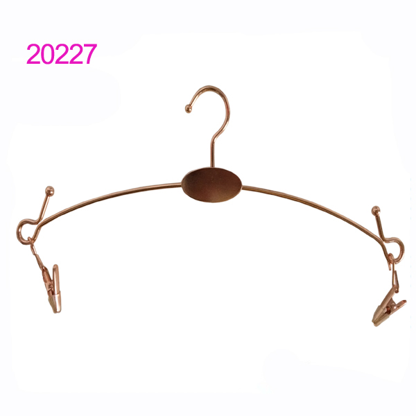 Full Metal Luxury Lingerie Metal Clips Hangers Underwear Hanger