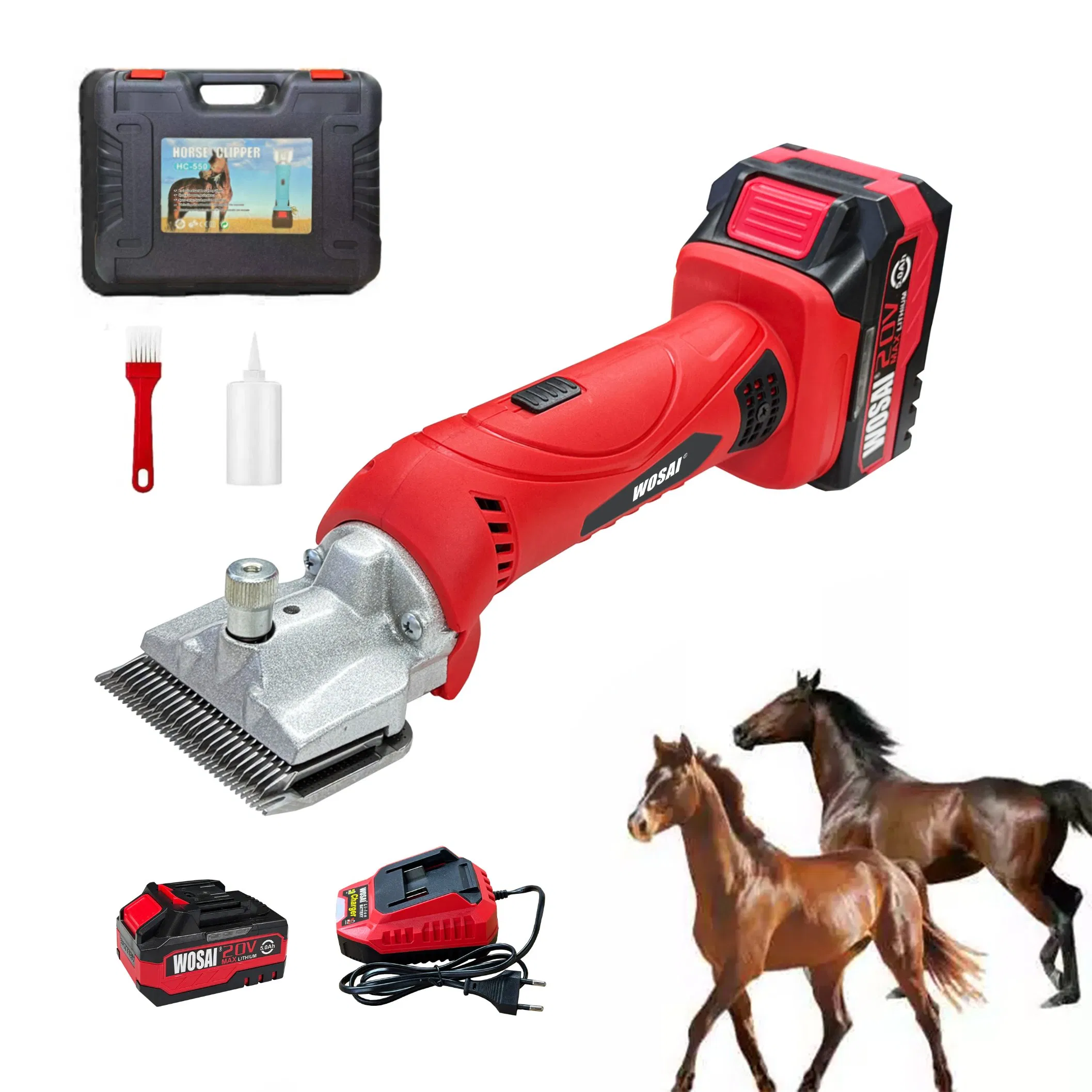Электрические ножницы Wosai для стрижки шерсти животных