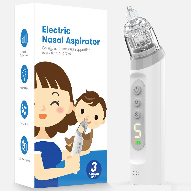 Easy to Clean Safe Electric Nasal Aspirator for Babies Multifunctional Nasal Aspirator