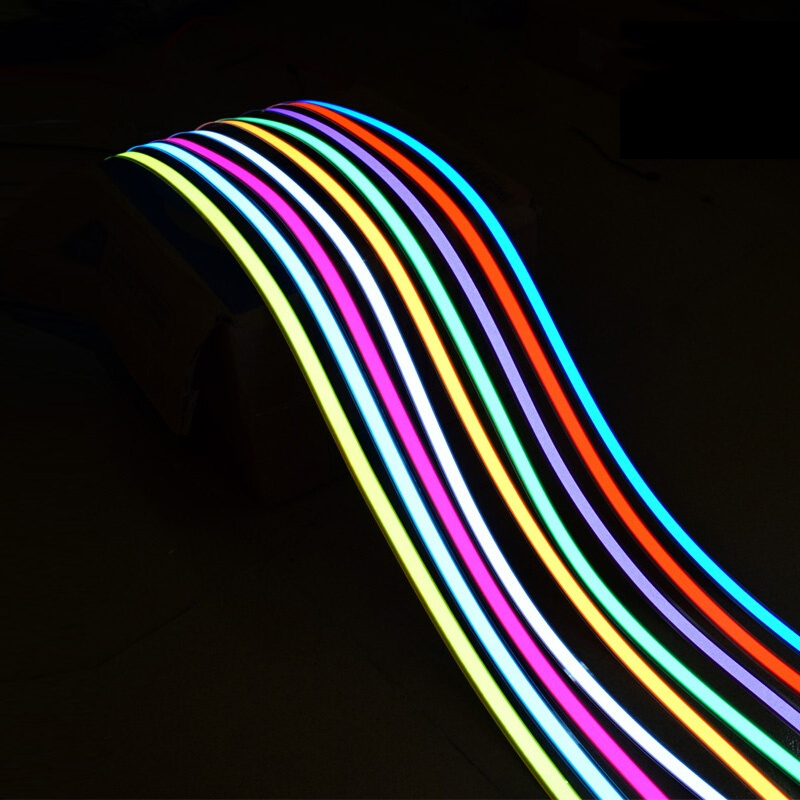 2024 New LED Light with 12V Driver Light Strip EL Cold Light 3V Battery Box Blue and Green Light Strip