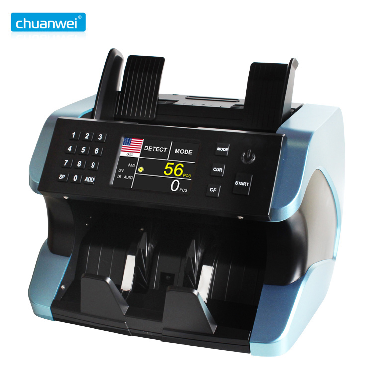 Financial Equipment Bill Counters Money Counting Counterfeit Detector Banknote Counter Currency Counters Cash Counting Money Counter Machine