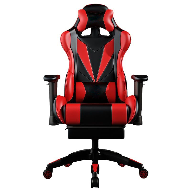 Custom Logo Cadeiras Gamer Seat-Height Adjustable Gas Lift Recliner Gaming Chair with Footrest