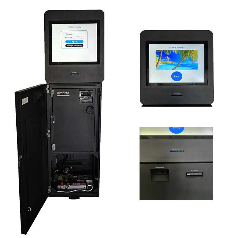 Professional Factory OEM Cash Deposit Withdrawal Local Money Foreign Currency Exchange Machine for Bbanks Airport Exchanges Point Office