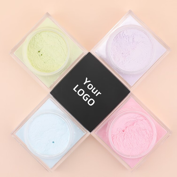 14 Colors Matte Finish Loose Powder Private Label Makeup Setting Powder