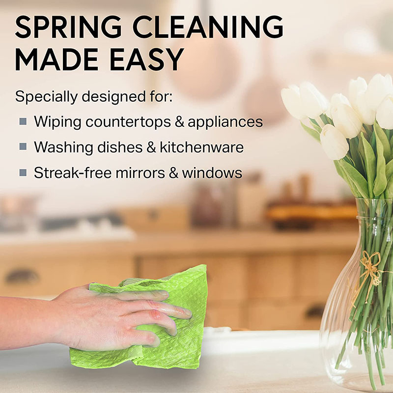 Esun Eco-Friendly Reusable and Absorbent Swedish Dishcloths for Kitchen