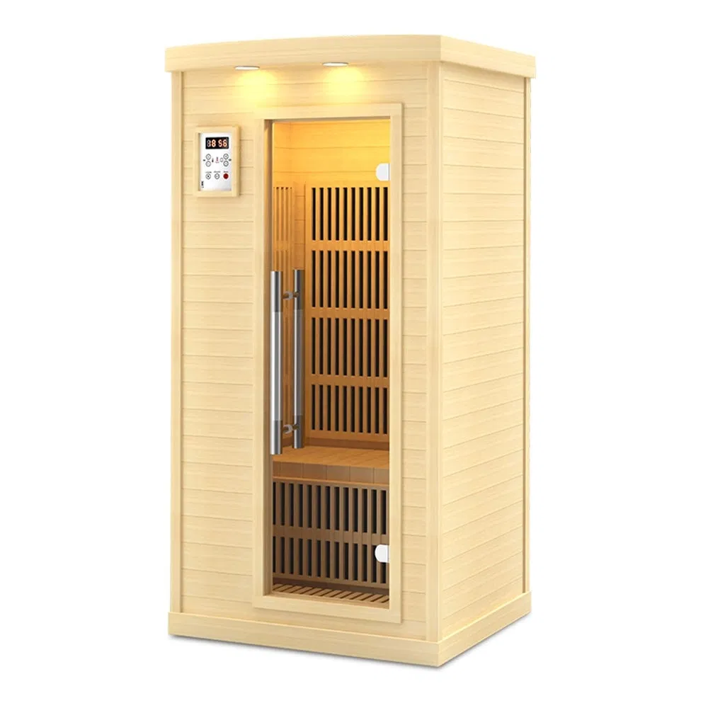 Инфракрасная сауна для дома на 1 человека с угольным нагревателем