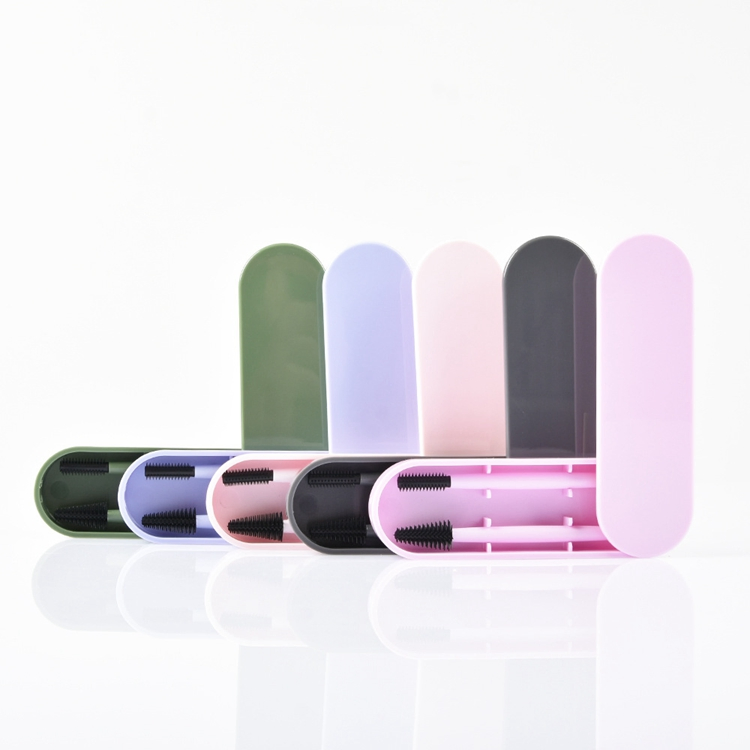 Personalized Eyelash Applicator Mascara Brushes Wands Silicone Eyebrow Brush and Spoolie Disposable Eyelash Brush