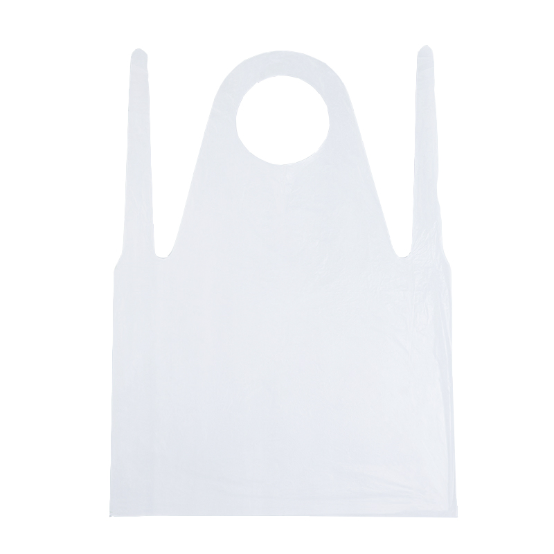 Plastic Waterproof Medical/Hospital/Dental/PP/Nonwoven/Poly/HDPE/LDPE/ Disposable PE Apron for Food Processing Industry Service/Hotel/Restaurant Cooking/Safety