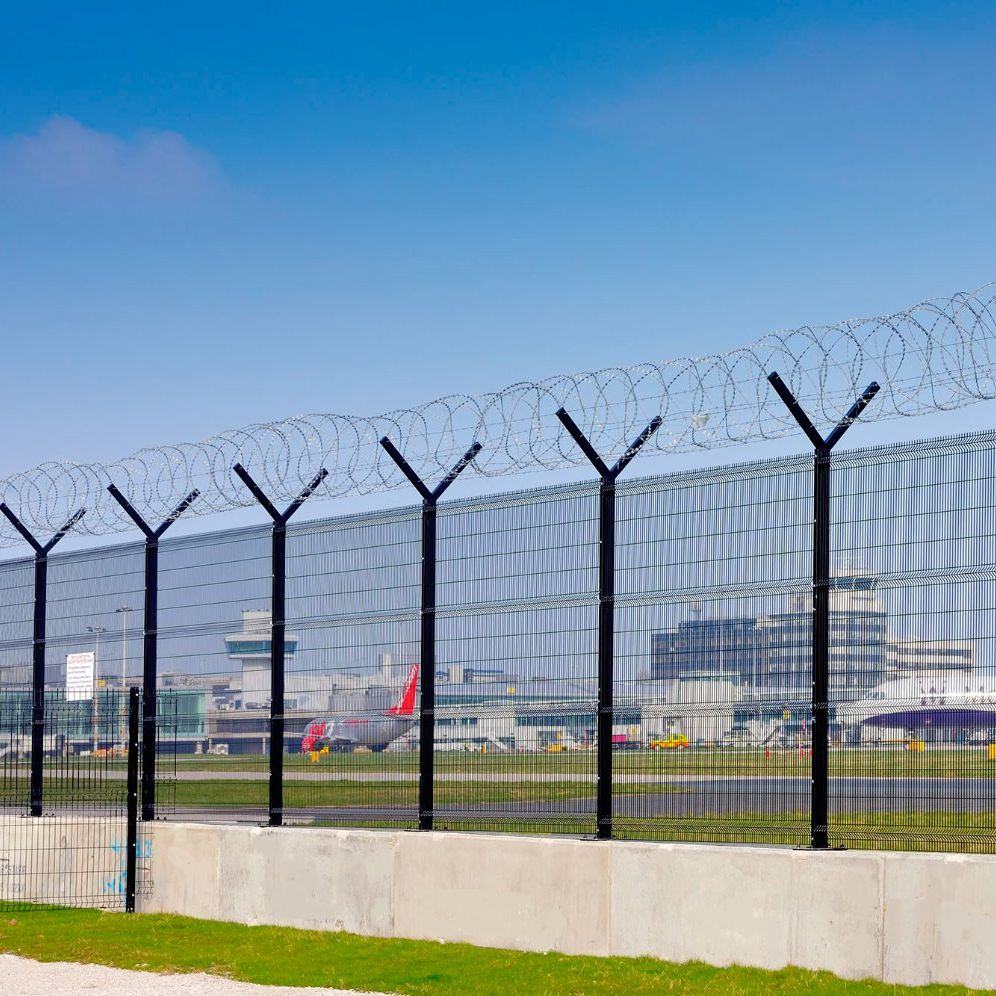 Airport Security Fence