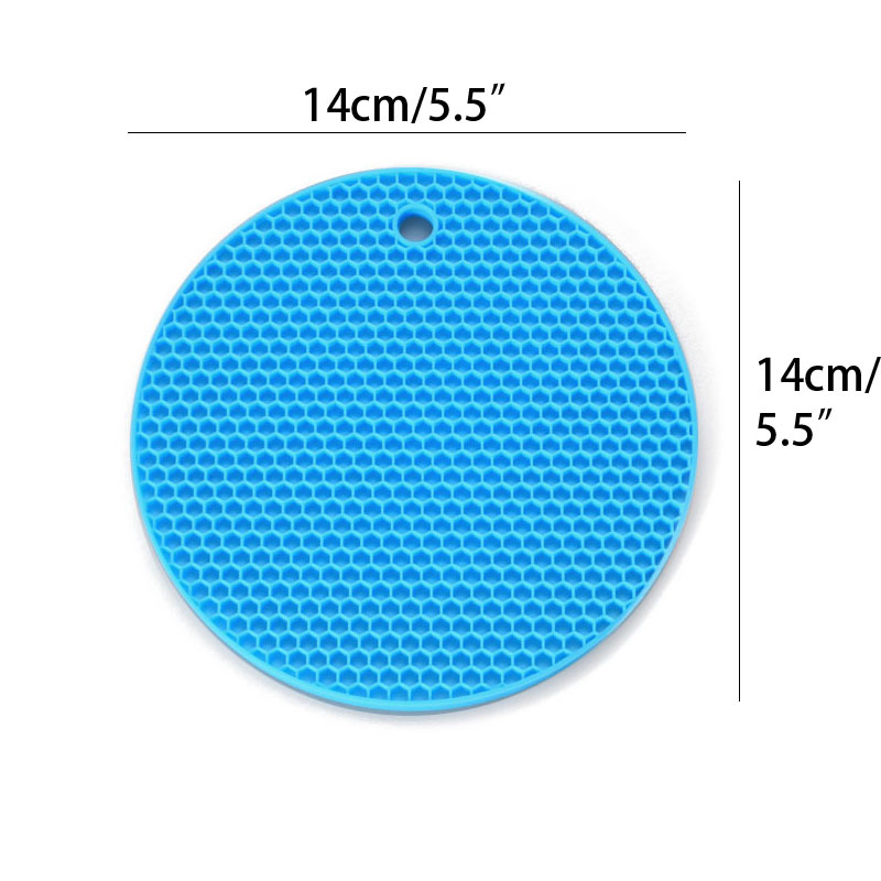 Heat Resistant Placemats for Dining Table Washable Durable Silicone Placemat Table Mat