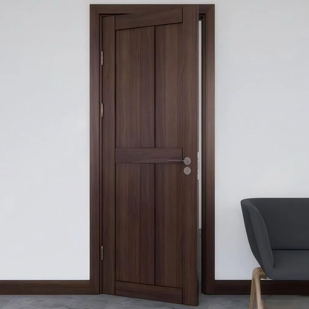 Modern Turkish Internal Solid Wood Wooden Interior Door for Ultimate Soundproof