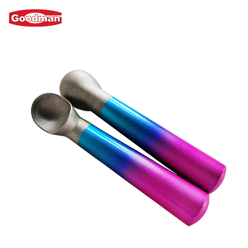 Customized Aluminum Ice Cream Scoop Spoon 7 Inches Non-Stick Kitchen Tool Ice Cream Scoop