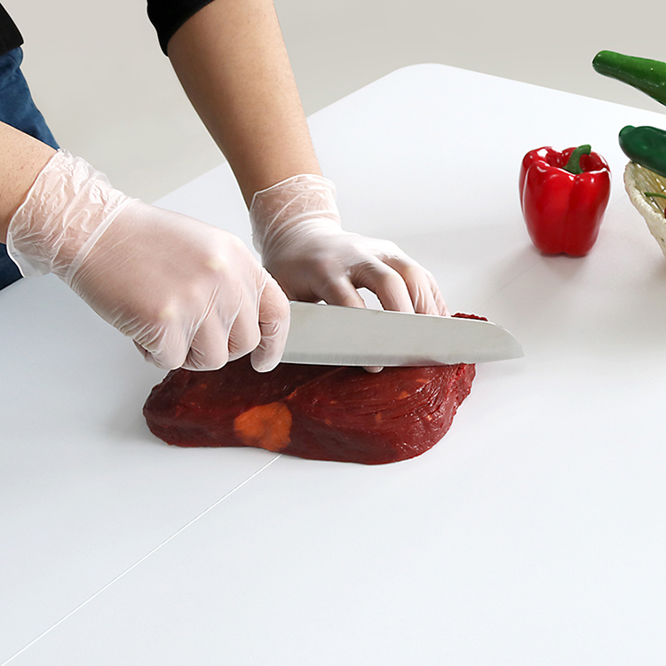 Wholesale Kitchen Household Clean Food Grade Vinyl Gloves Powder Free PVC Gloves Vinyl Examination Glove