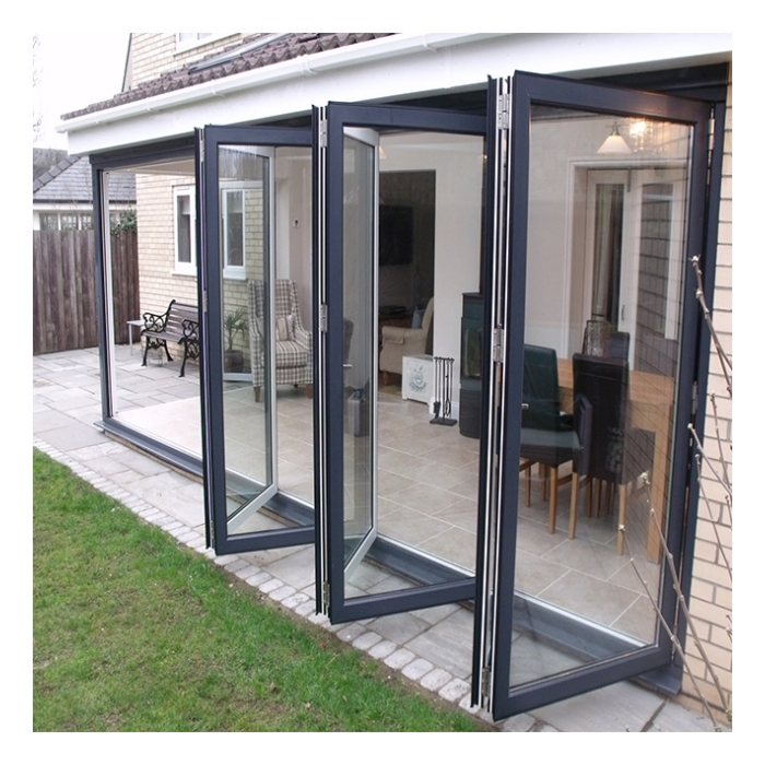Cbmmart Bifold Doors Aluminium Cheap Folding Glass Patio Doors
