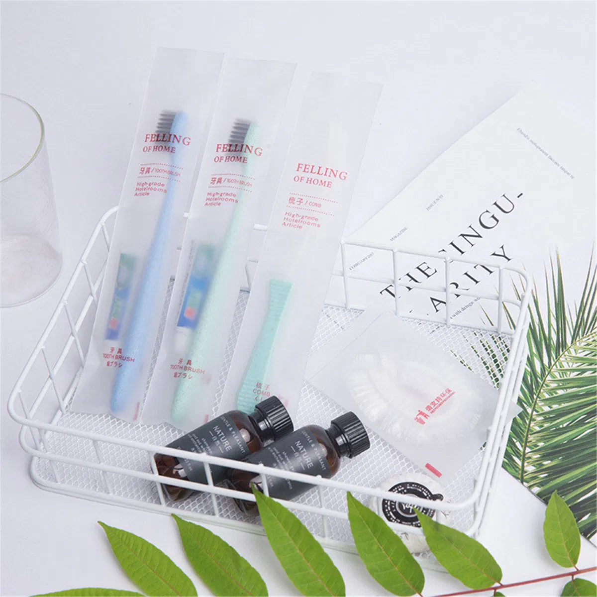 Hospital Toilet Hotel Toiletry Hotel Room Supplies Hotel Toiletries Kit