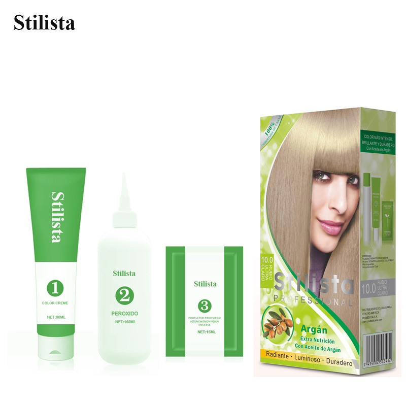 OEM ODM 80ml*2 Home Use Permanent Hair Color Cream