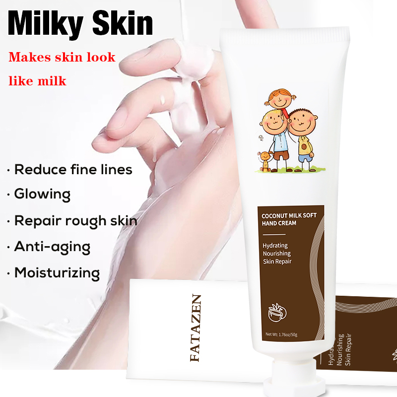 Organic Whitening Cream Moisturizing Hand Cream Natural Honey Coconut Repair Hand Cream