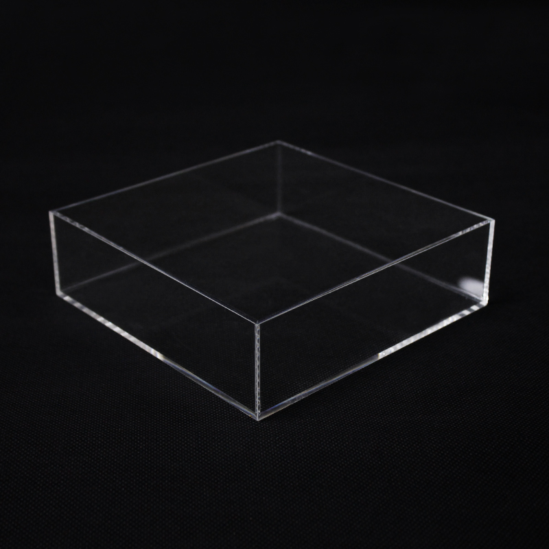 Customized Square Detachable Acrylic Models Display Storage Box