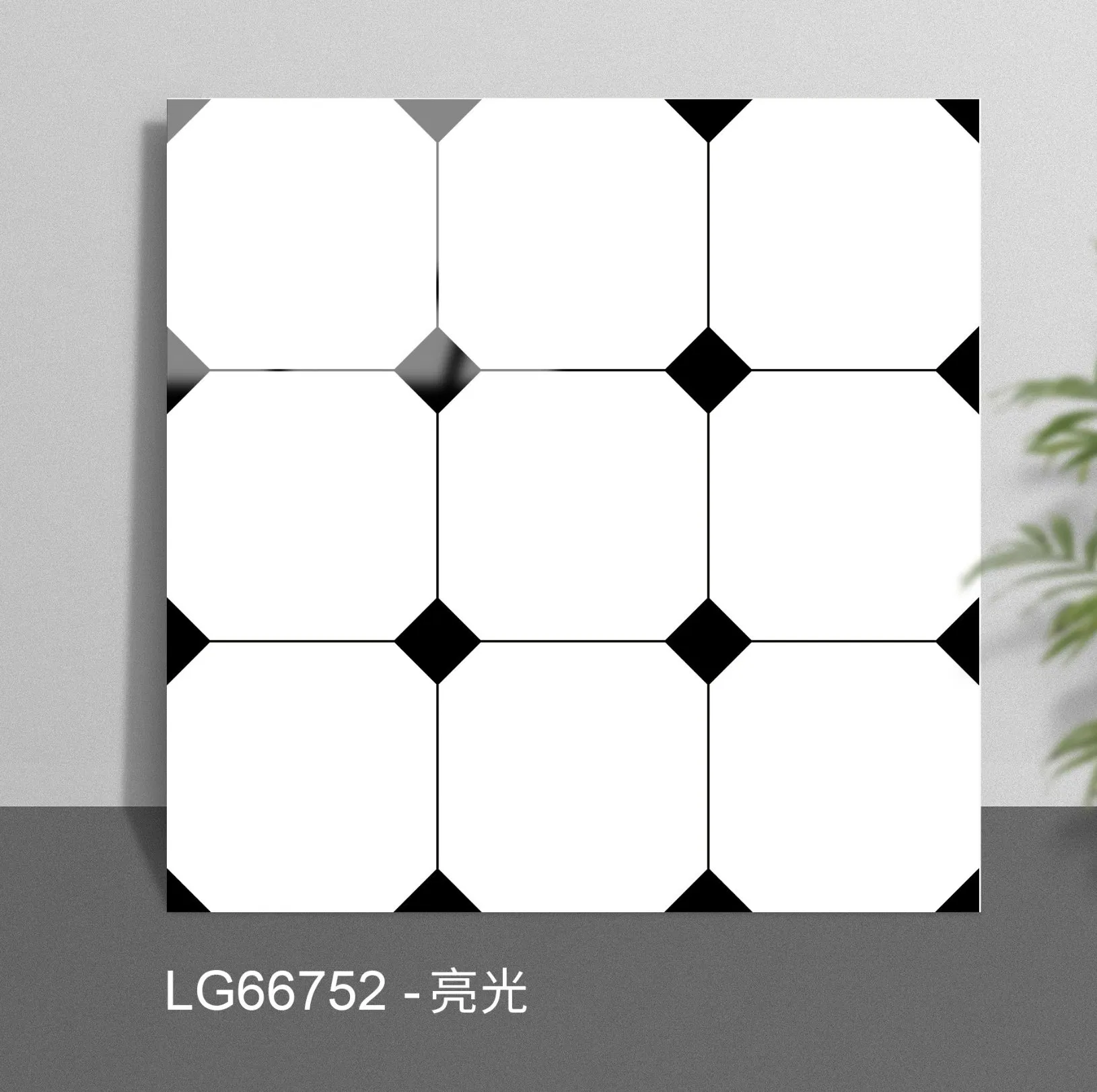 Foshan Polished Vitrified Waterjet Patten Porcelain Ceramic Floor Bathroom Wall Tile